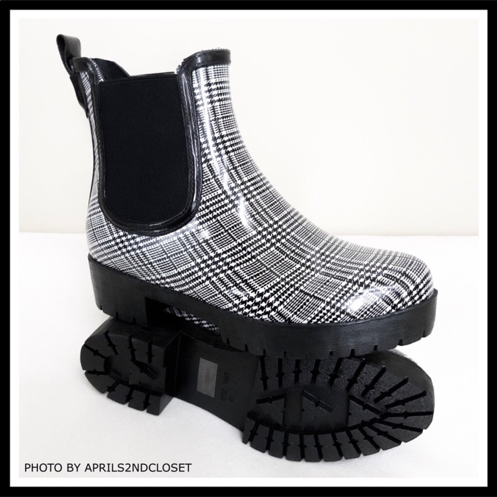 JEFFREY CAMPBELL PLATFORM BOOTS RAIN BOOTIES A3C - Picture 6 of 8